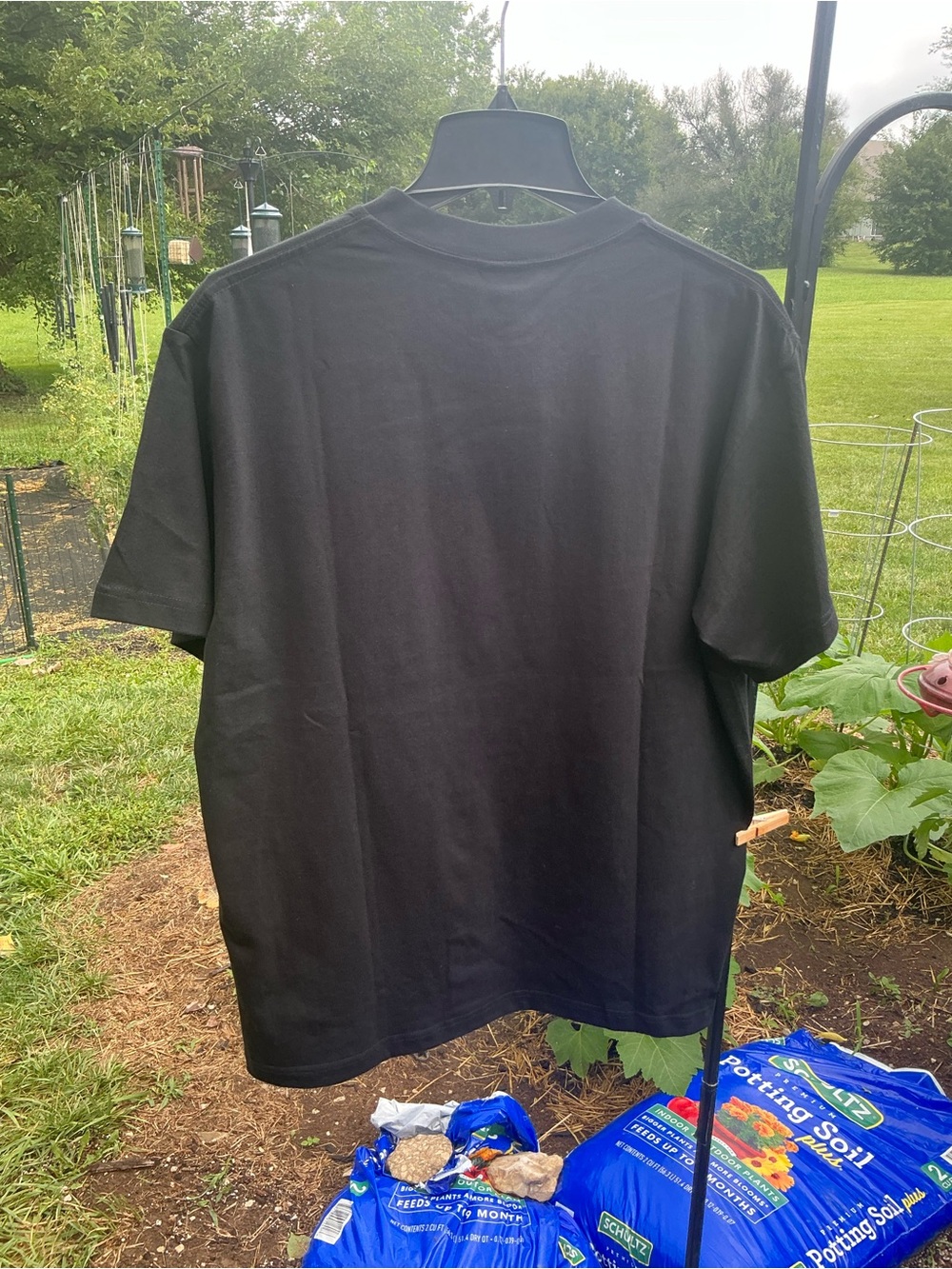 Supreme Black Graphic Tee with White 'Supr' Logo - Picture 2 of 8